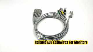 GE Ref:412681-003 Ομάδα οχημάτων με πολυσύνδεση ΗΚΓ Leadwire Set,5 -Lead,Grabber,IEC 74 CM /29 IN