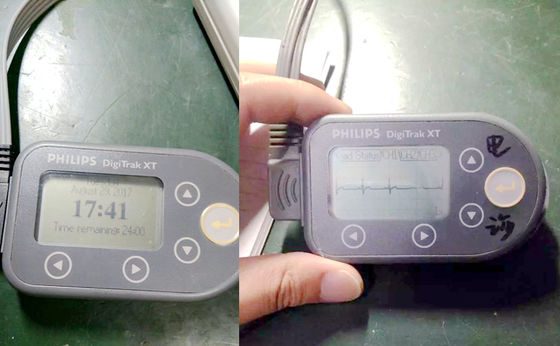 Χρησιμοποιούμενος PHILIP Digitrak XT Holter Recorder 24ωρη δυναμική για ιατρική