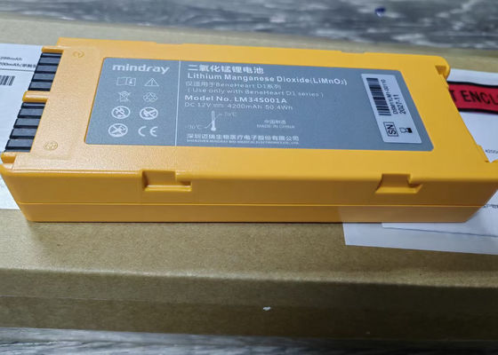Λι-ΜnO2 μπαταρίες ιατρικού εξοπλισμού 12V 4200mAh 115-026737-00 LM34S001A