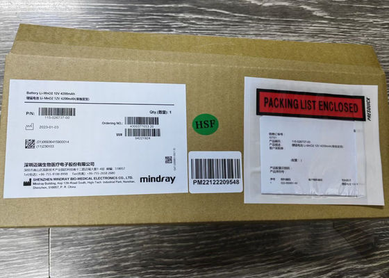 Λι-ΜnO2 μπαταρίες ιατρικού εξοπλισμού 12V 4200mAh 115-026737-00 LM34S001A