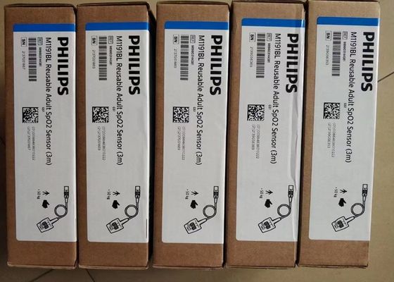 3m μήκος Υποστήριξη για ανίχνευση ασθενών Ανήλικος αισθητήρας Spo2 M1191BL επαναχρησιμοποιήσιμο