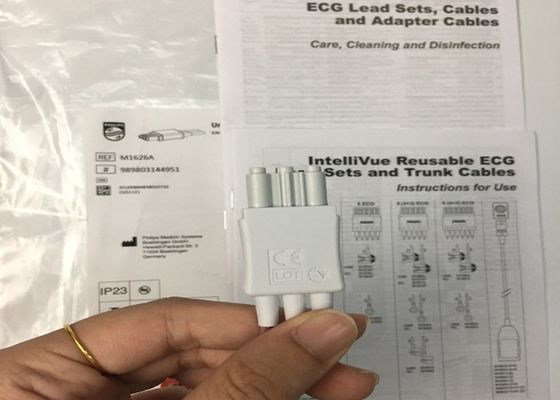 M1626A Διαλειτουργικά καλώδια επαναχρησιμοποιήσιμων ηλεκτροσόκ ηλεκτροσόκ για νοσοκομεία