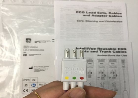 M1626A Διαλειτουργικά καλώδια επαναχρησιμοποιήσιμων ηλεκτροσόκ ηλεκτροσόκ για νοσοκομεία