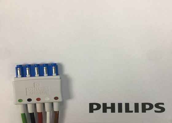 Φίλιπ M1644A Intellivue ECG καλώδιο 5 μολύβδιος επαναχρησιμοποιήσιμος 989803144991