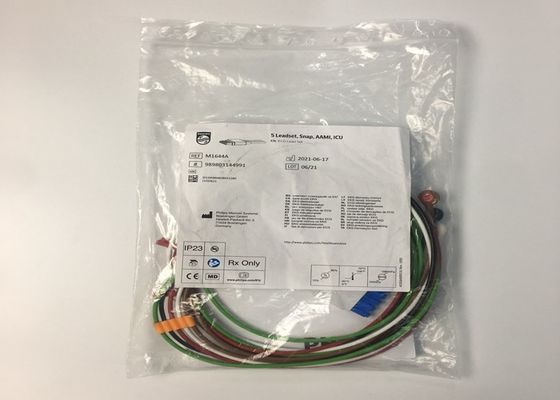 Φίλιπ M1644A Intellivue ECG καλώδιο 5 μολύβδιος επαναχρησιμοποιήσιμος 989803144991