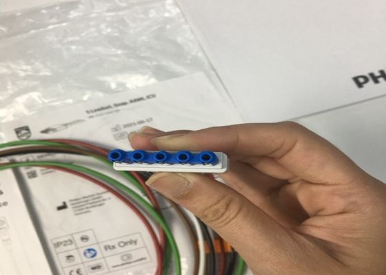 Φίλιπ M1644A Intellivue ECG καλώδιο 5 μολύβδιος επαναχρησιμοποιήσιμος 989803144991