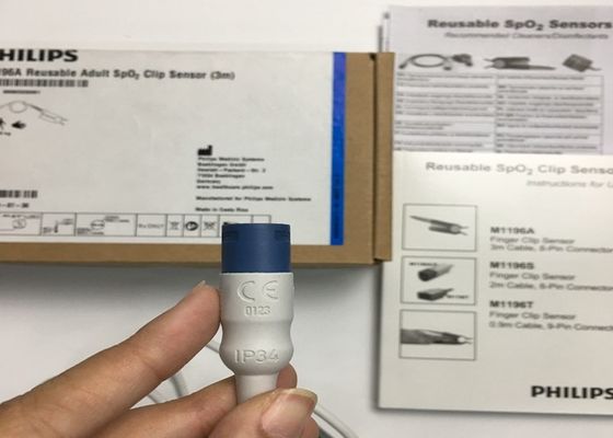 Φίλιπ M1196A Ε.Κ.Γ. ανταλλακτικά, αισθητήρας κλιπ δάχτυλου 3M με 8 συνδετήρες PIN