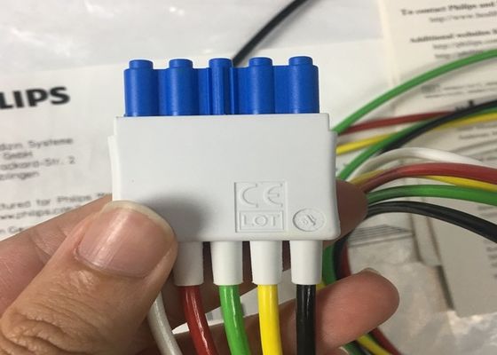 M1645A IntelliVue Ιατρικό εξοπλισμό ανταλλακτικά καλώδια 5 Leadset