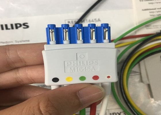 M1645A IntelliVue Ιατρικό εξοπλισμό ανταλλακτικά καλώδια 5 Leadset