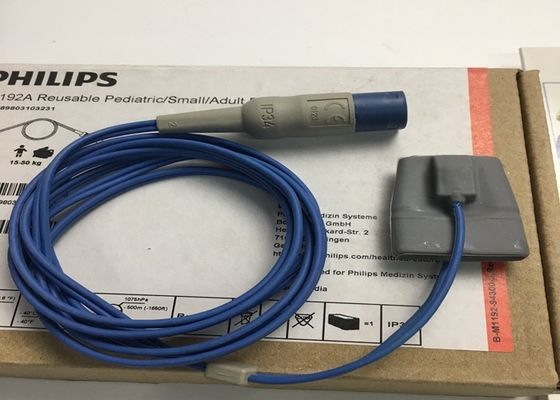 M1192A Ανακυκλώσιμο μικρό δάχτυλο αισθητήρα SpO2 για παιδιατρικούς ενήλικες σχήμα D 8 πιν 1.5M
