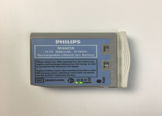M4607A Μπαταρίες ιατρικού εξοπλισμού 1600mAh 17.76Wh Για PHLIP X2MP2M3002A