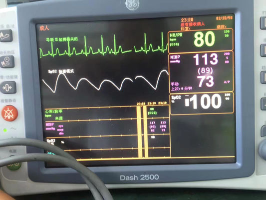 GE DASH2500 Επισκευή και συντήρηση του ελεγκτή ασθενούς για ιατρικό ΕΚΓ πεδίου