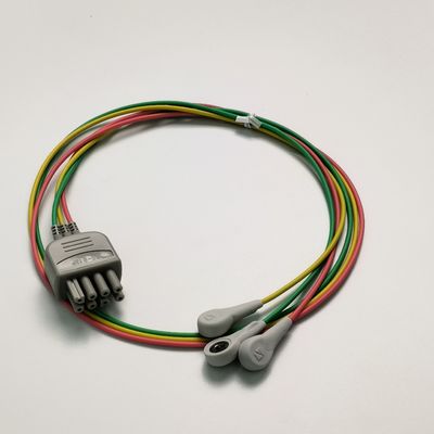 K910A BR-913P Καταναλωτικά ιατρικών συσκευών NIHON KOHDEN 3 Ηλεκτροδίων μολύβδου