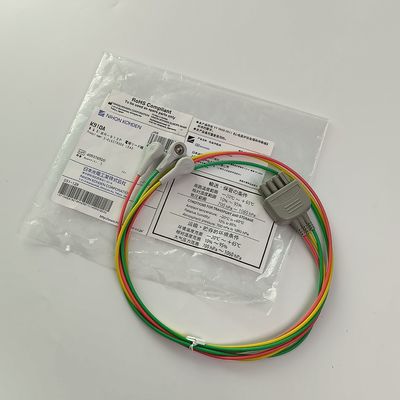 K910A BR-913P Καταναλωτικά ιατρικών συσκευών NIHON KOHDEN 3 Ηλεκτροδίων μολύβδου