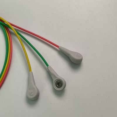 K910A BR-913P Καταναλωτικά ιατρικών συσκευών NIHON KOHDEN 3 Ηλεκτροδίων μολύβδου