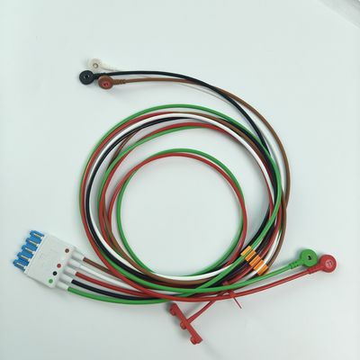 989803144991 Συσκευές παρακολούθησης ασθενών PHILIP CBL 5 Leadset Snap AAMI ICU REF M1644A
