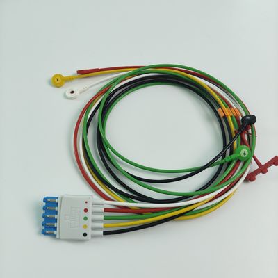 ΦΙΛΙΠ Ασθενής Μονιτέρ Αρχικό CBL 5 Leadset Snap IEC ICU REF M1645A