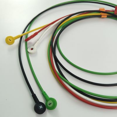 ΦΙΛΙΠ Ασθενής Μονιτέρ Αρχικό CBL 5 Leadset Snap IEC ICU REF M1645A