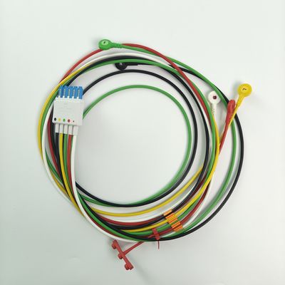 ΦΙΛΙΠ Ασθενής Μονιτέρ Αρχικό CBL 5 Leadset Snap IEC ICU REF M1645A