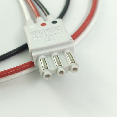 REF M1673A PHILIP Μονιτέρ ασθενούς CBL 3 Leadset Snap AAMI ICU PN 989803145111
