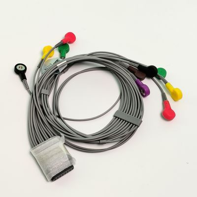 Αρχικό δυναμικό Holter ECG μολύβι 12 μολύβι κουμπί τύπου REF EL10NISH01 IPN 01.57.471450