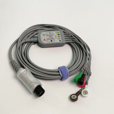 REF EC05DAS061 Ηλεκτρονικό συρματόπλεγμα για την παρακολούθηση της καρδιάς ενσωματωμένο 5 τύπου ανθεκτικό στην αποσύνθεση με μόλυβδο
