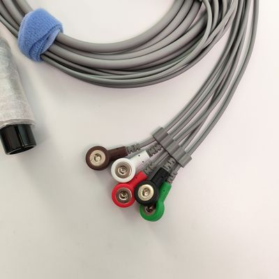 REF EC05DAS061 Ηλεκτρονικό συρματόπλεγμα για την παρακολούθηση της καρδιάς ενσωματωμένο 5 τύπου ανθεκτικό στην αποσύνθεση με μόλυβδο