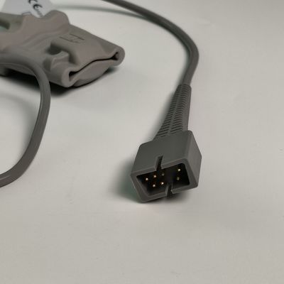 Σπλιτ Σιλικόνη μαλακό μανσέτα δαχτυλίδι Αίμα ανιχνευτής οξυγόνου Αίμα αισθητήρας οξυγόνου για ενήλικες 1M επαναχρησιμοποιήσιμη REF SH4