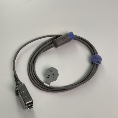 REF SHEC3 Καλώδιο επέκτασης οξυγόνου αίματος 2M Γαλάζια στρογγυλή κεφαλή μεμονωμένη τρύπα 7 καρφίτσες L 2,0 μέτρα