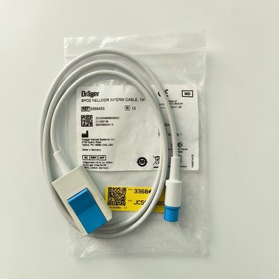 Drager SpO2  Interm Cable 1M REF3368433 Τυπικό πακέτο