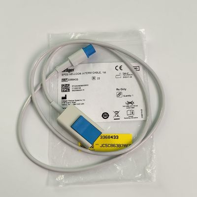 Drager SpO2  Interm Cable 1M REF3368433 Τυπικό πακέτο