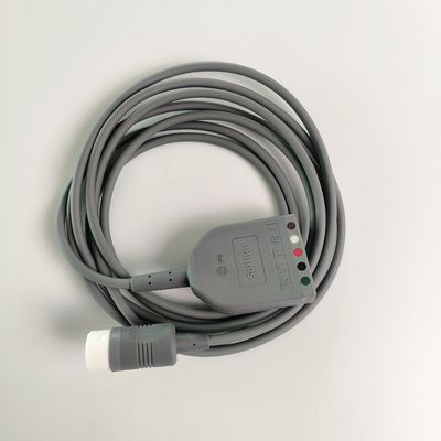 ΦΙΛΙΠ ΑΡΧΙΝΙΚΟ ΕΦΙΣΙΑ 3/5 ECG ΤΡΑΝΚ ΚΑΒΕΛ, AAMI/IEC. REF: 989803160641