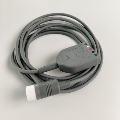 ΦΙΛΙΠ ΑΡΧΙΝΙΚΟ ΕΦΙΣΙΑ 3/5 ECG ΤΡΑΝΚ ΚΑΒΕΛ, AAMI/IEC. REF: 989803160641