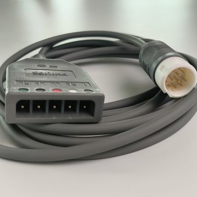 ΦΙΛΙΠ ΑΡΧΙΝΙΚΟ ΕΦΙΣΙΑ 3/5 ECG ΤΡΑΝΚ ΚΑΒΕΛ, AAMI/IEC. REF: 989803160641