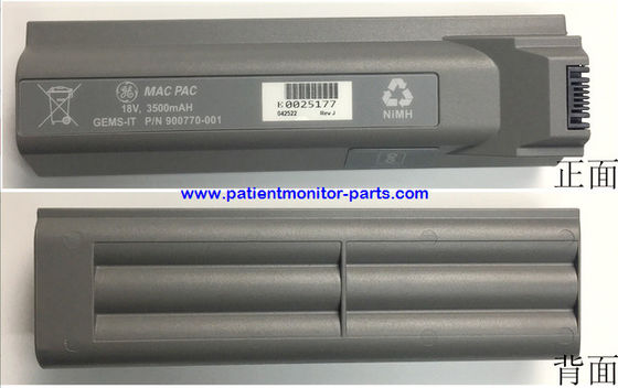 GE MAC3500 MAC5000 MAC5500 Μηχανή Ηλεκτροκαρδιογράφησης μπαταρία PN 900770-001 18V,3500mAh