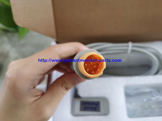 Συσκευές ιατρικού εξοπλισμού Mindray συμβατά με το Mindray Κεντρικό καλώδιο CO2 Στρογγυλή κεφαλή 8-Pin Τρία κουβέρτα