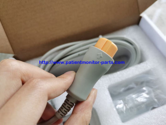 Συσκευές ιατρικού εξοπλισμού Mindray συμβατά με το Mindray Κεντρικό καλώδιο CO2 Στρογγυλή κεφαλή 8-Pin Τρία κουβέρτα