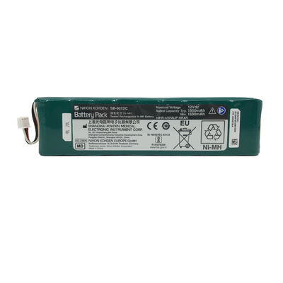 NIHON KOHDEN SB-901DC Σφραγισμένη επαναφορτιζόμενη μπαταρία Ni-MH ονομαστική τάση: 12Vdc ονομαστική χωρητικότητα Τύπος:1950mAh Min:1690mAh