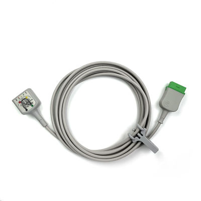 GE Ref:2106305-003 ECG Κεφάλαιο κύτταρα 3/5 μολύβι IEC,3.6m/12ft