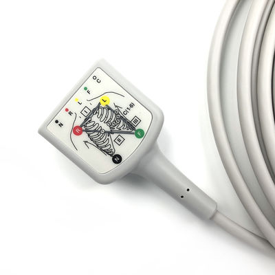 GE Ref:2106305-003 ECG Κεφάλαιο κύτταρα 3/5 μολύβι IEC,3.6m/12ft