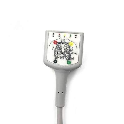 GE Ref:2106305-003 ECG Κεφάλαιο κύτταρα 3/5 μολύβι IEC,3.6m/12ft