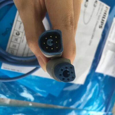 Καλώδιο προσαρμογέα SpO₂ Philip M1940A REF 989803105671 (Παλαιού τύπου στρογγυλό σε τύπου D)