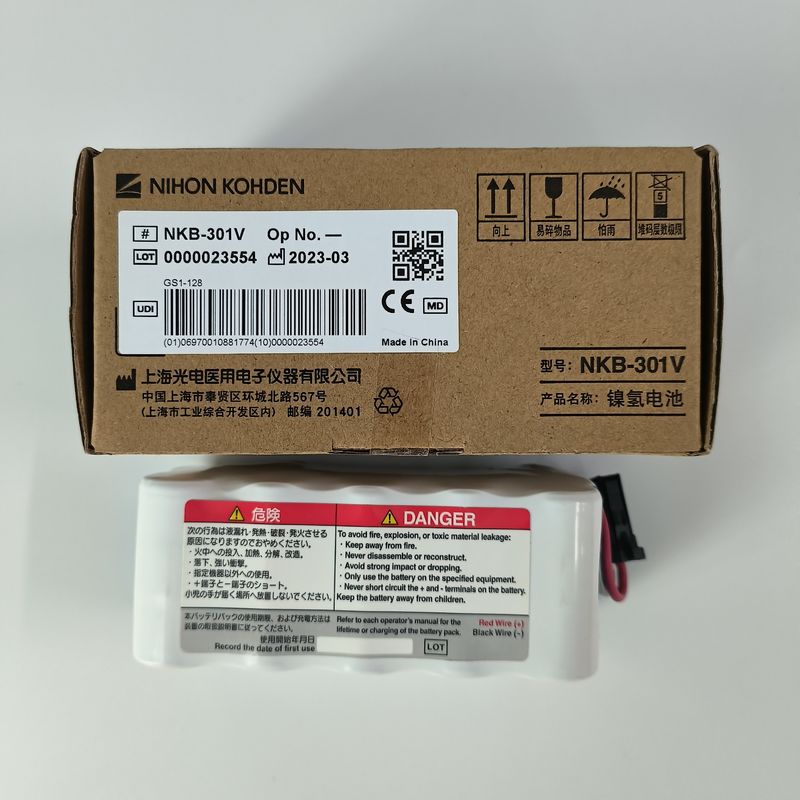 Η μπαταρία NIHON KOHDEN NKB-301V ονομαστική τάση 12V 2800mAh Ni-MH