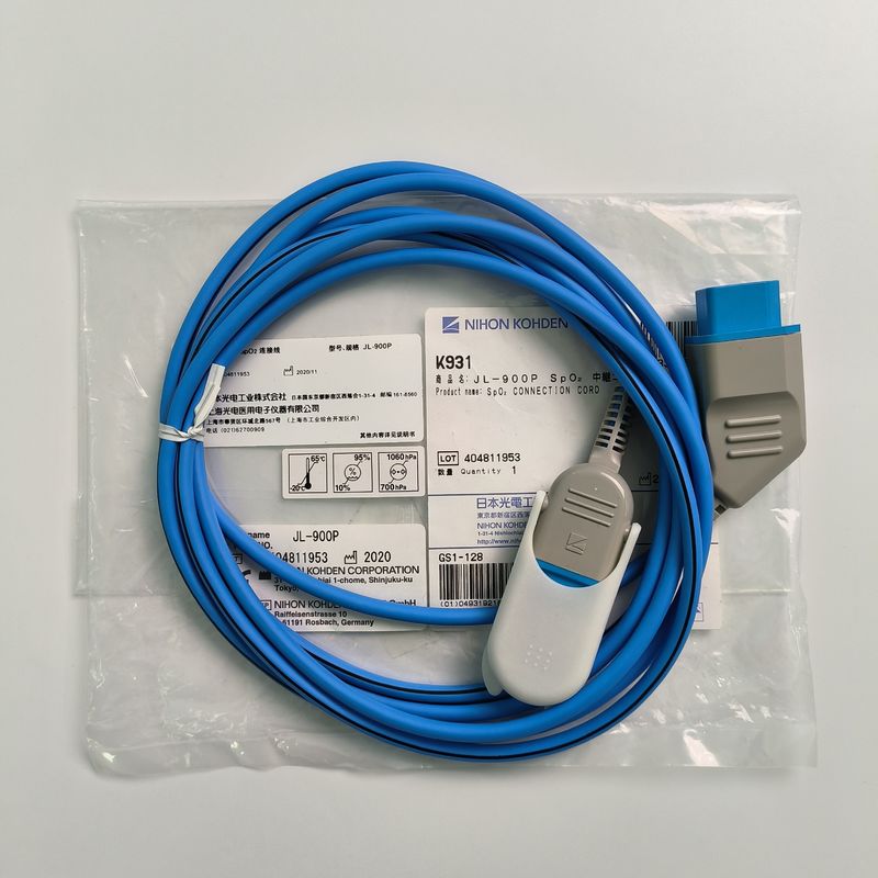 JL-900P K931 Καταναλωτικά ιατρικών συσκευών NIHON KOHDEN SpO2 καλώδιο σύνδεσης